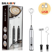 Multi-head Stirrer, frother and mini drink mixer