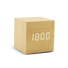 Digital Plugin Alarm Clock Plugin, Sleek Led Digital Clock, Temperature and more